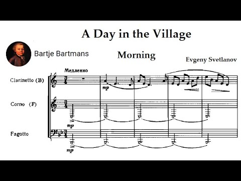 Evgeny Svetlanov - "Village Day" Suite for Wind Quintet (1975)