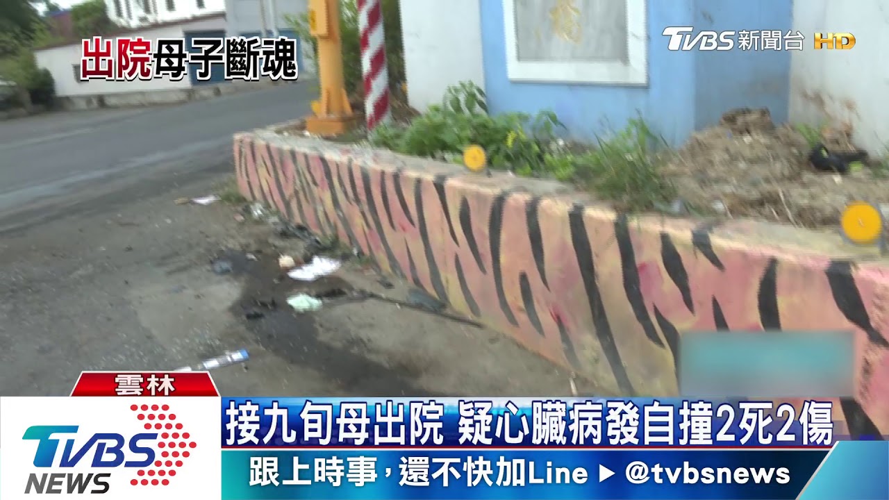 接九旬母出院 疑心臟病發自撞2死2傷