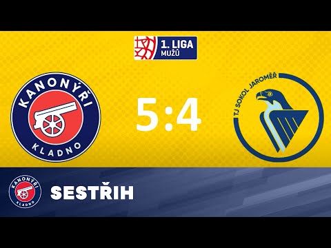 Sestřih: Kanonýři Kladno – TJ Sokol Jaroměř 5:4 | 2. kolo 1. ligy mužů