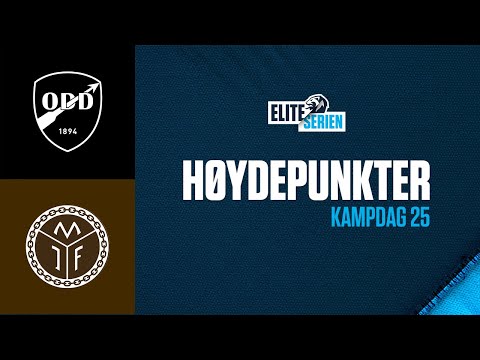 Odd - Mjøndalen | 2-2 | Høydepunkter | Kampdag 25 - Eliteserien 2021