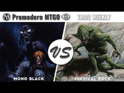 TMOS Weekly IV - Round 2 - Mono Black Midrange vs Survival Rock