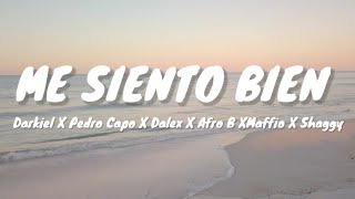 Me Siento Bien | Remix | Darkiel x Shaggy x Maffio x Dalex x Afro B (Letra/Lyrics)