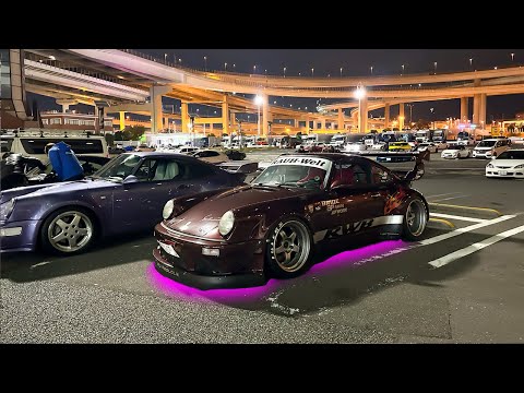 Ich fahre auf ein Tuningtreffen in Tokyo