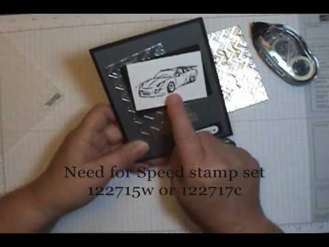 Easy Faux Metal Texture Embossing Quick Tip