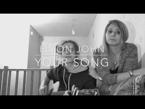 Elton John - Your Song . Cover by Sébastien Matlosz & Clem_on_line