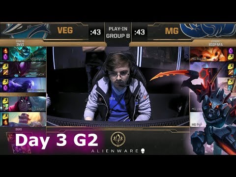 Vega Squadron vs MEGA | Day 3 Play-Ins of LoL MSI 2019 | VEG vs MG