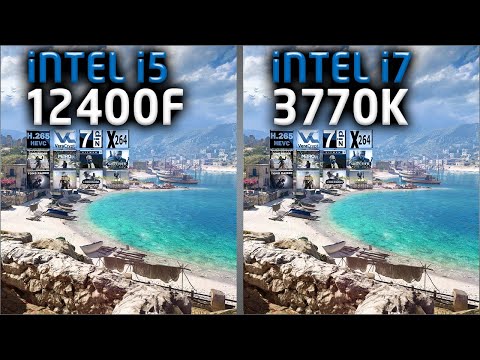 Intel i5 12400 vs i7 3770K Benchmarks – 15 Tests 🔥