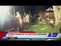 Indiana deadly storms: Tornado damage in Selma