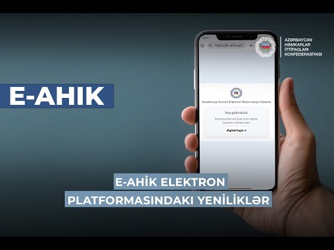 E-ahik elektron platformasında hansı yeniliklər tətbiq olunur?