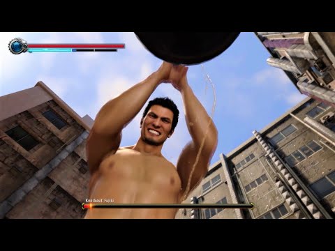 Yakuza Kiwami 2 - Knockout Fujiki w/ Rake Your Inside (NO DAMAGE) (ATK 100) [Legend] (4K)