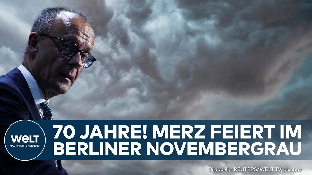 DEUTSCHLAND: Sonne nur im Süden! Der Kanzler hat Geburtstag – das Wetter gratuliert nicht