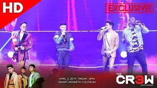 JAMES REID, BILLY CRAWFORD, and SAM CONCEPCION serenade the crowd with “FILIPINA GIRL”