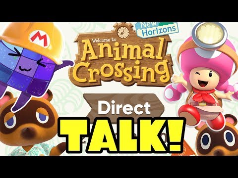 Animal Crossing New Horizons Direct Erwartungen! 🔧 Super Mario Maker 2