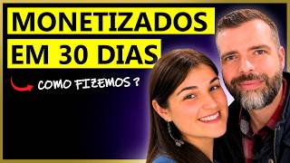 CASAL INICIANTE MONETIZA NO YOUTUBE SEM APARECER EM 30 DIAS