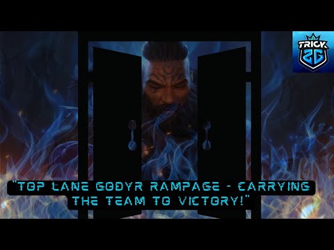 "GODYR DOMINATION: Top Lane Carry - Trick2g Style!"