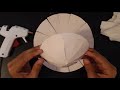3D paper crafting 3 domes