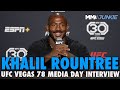 Khalil Rountree Wanted Top 15 Opponent But Settled With Chris Daukaus Offer UFC On ESPN 51