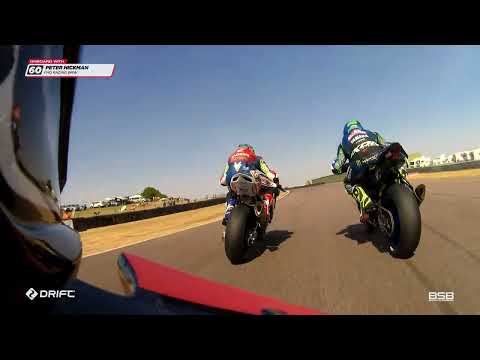 ONBOARD: 2022 Bennetts BSB - RD6 - Thruxton - eBay Sprint Race highlights