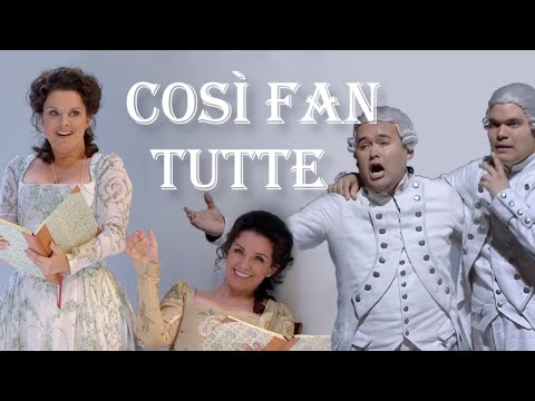 Mozart Così fan tutte Full Opera -  Hartelius, Camarena at Oper Zürich - English Subtitles