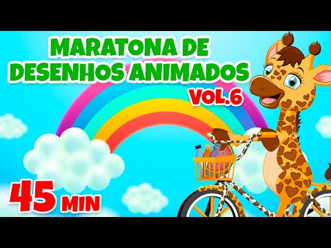Maratona de Desenhos Animados Vol. 6 - Giramille 45 min | Desenho Animado Musical