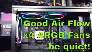 High Airflow, ARGB, Solid Build Quality - ft. be quiet!