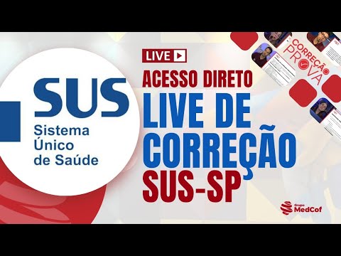 GABARITO SUS-SP R1 Acesso Direto | Residência Médica 2026 – Correção da Prova SUS-SP Acesso Direto