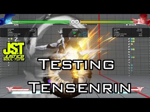 SFV s2- Testing Juri’s Tensenrin Changes (SFV Spring Update 2017)