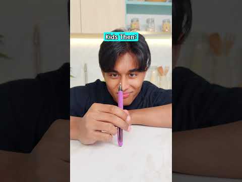 Kids Back then VS Now #shortsfeed @davidmatthew_