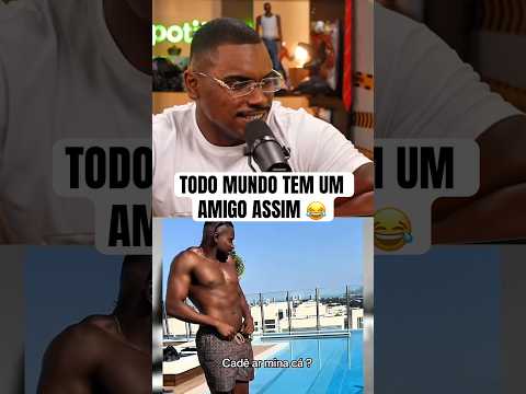 TODO MUNDO TEM UM AMIGO ASSIM 😂 | Leandro Júnior no Podpah #podpah #engraçado