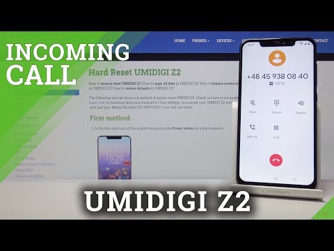 Incoming Call in UMIDIGI Z2 – Incoming Call Sound / Animation