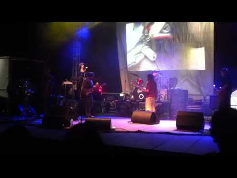 Afrikan Simba on Roots Defender band part1 - Ludovico Van Festival 13/07/12