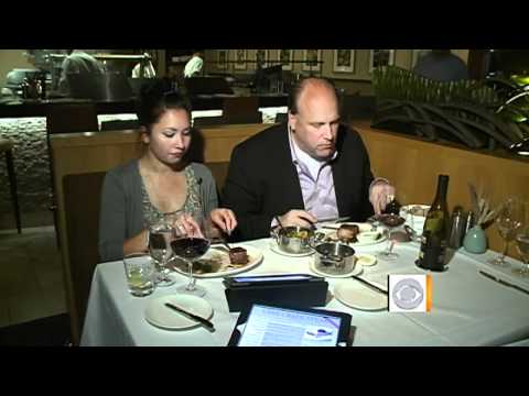 Order Food From an Interactive Tabletop iPad or Tablet PC