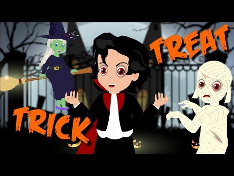 Trick or Treat Give me something good to eat | Halloween Songs for Kids