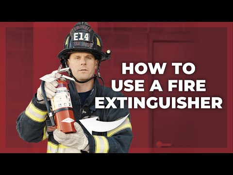 How to Use a Fire Extinguisher