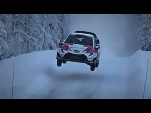 Kris Meeke Rally Sweden 2019 test Toyota Yaris WRC
