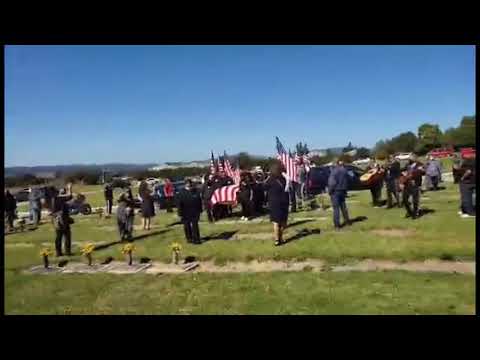 Mariachi Nuevo Jalisco Plays “Amor Eterno” for Our Father Tomas Alejo, Jr With 21-Gun Salute & Taps