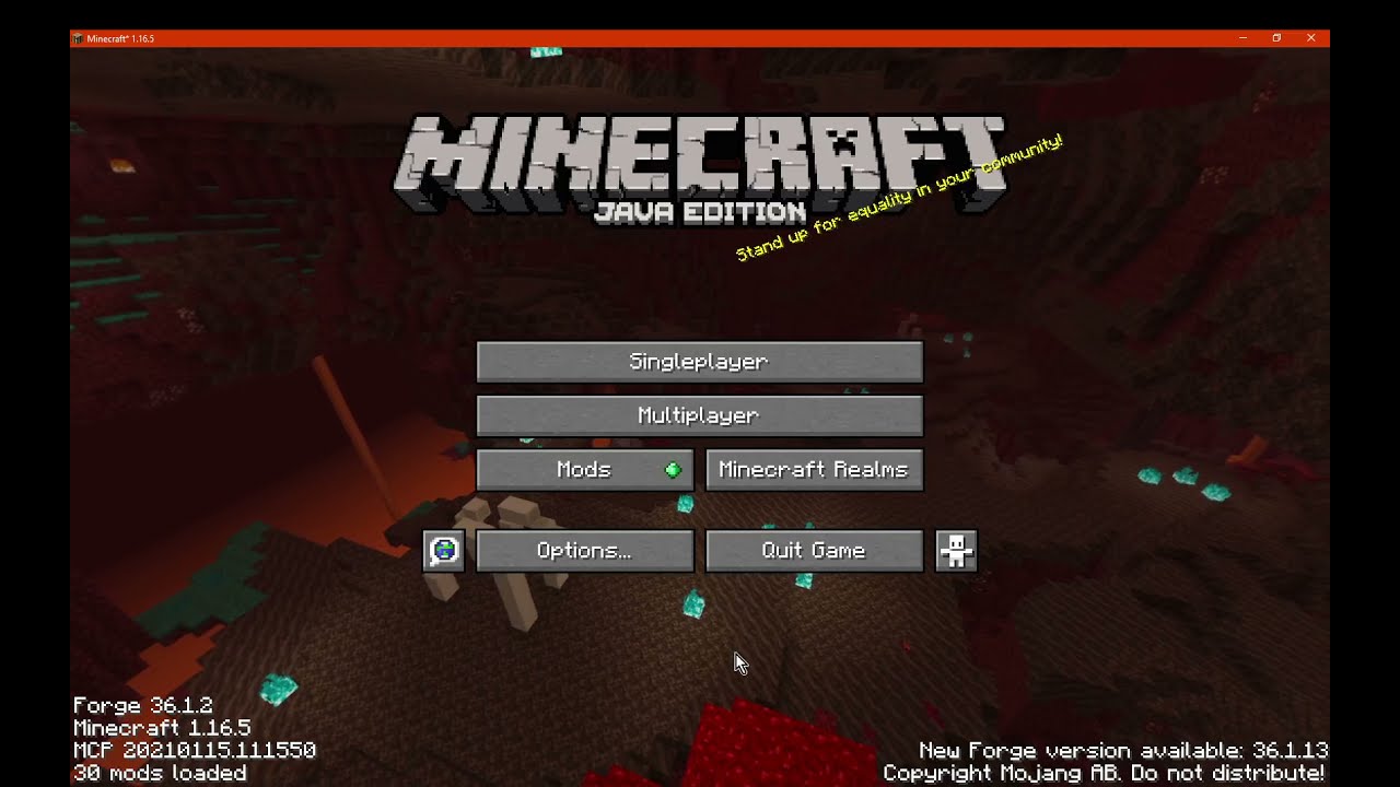 Configured 1.15.2 & 1.16.5 Forge Mod Overview