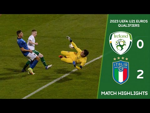 HIGHLIGHTS |  Ireland U21 0-2 Italy U21 - 2023 UEFA European Under-21 Championship
