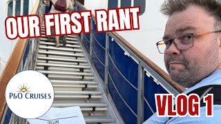 P&O Azura | Our WORST travel day yet | Day 1 Vlog