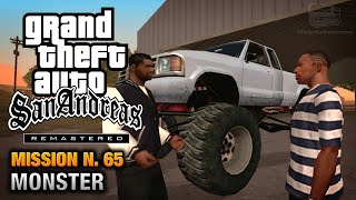 GTA San Andreas Remastered - Mission #65 - Monster (Xbox 360 / PS3)