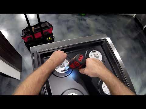 Natural Gas to Liquid Propane Conversion of Fulgor Milano Sofia 36" Range