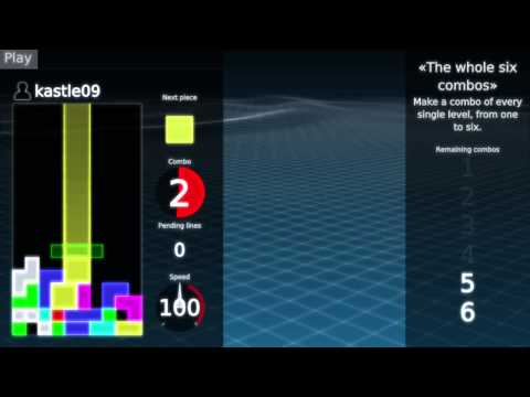 Cultris II Challenges: The Whole Six Combos