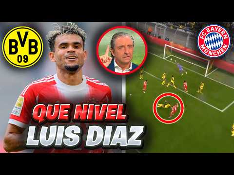 THIS IS HOW THE EUROPEAN PRESS RATES LUIS DIAZ'S MATCH BETWEEN BORUSSIA DORTMUND AND BAYERN MUNICH