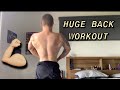 MASSIVE BACK WORKOUT FOR SIZE