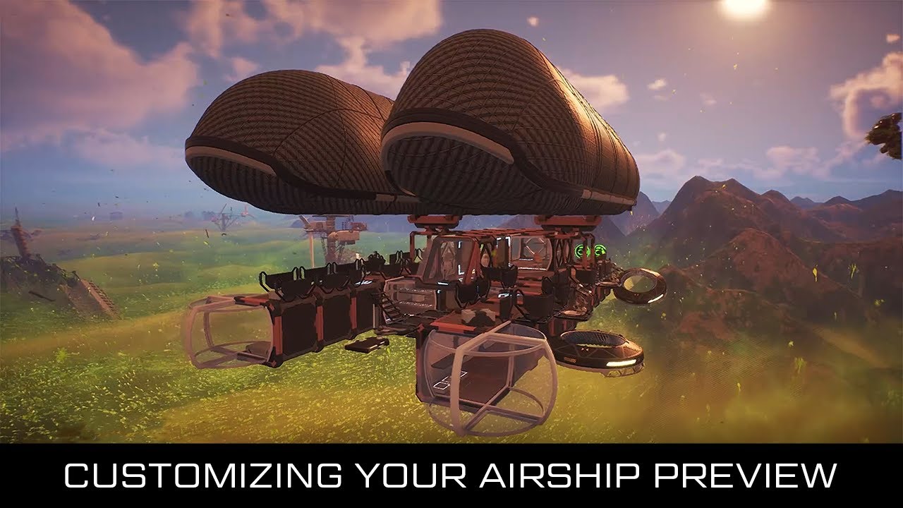 Customizing Your Airship (Preview) - Forever Skies - YouTube