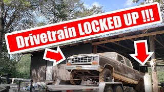 Loading a 1983 Dodge W350 Crew Cab with a Locked up Drivetrain Ep82