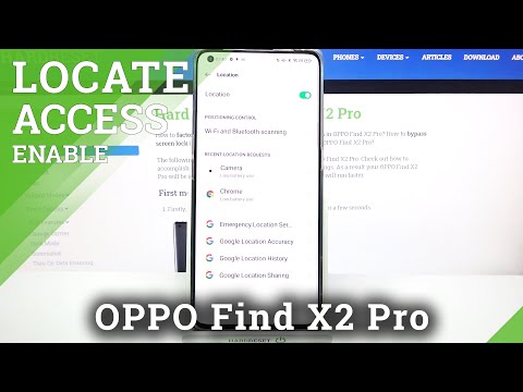 How to Turn Off Device Location in OPPO Find X2 Pro – Personalize Location Settings