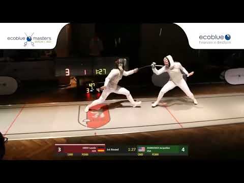 Ecoblue Masters 2023 SWF - L8 - Leonie Ebert GER v Jackie Dubrovich USA
