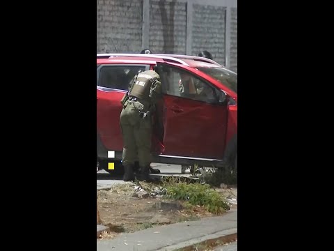 Hombre fue abatido tras intentar atropellar a carabinera