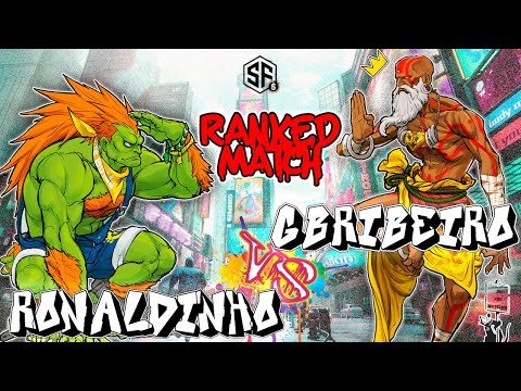 SF6 👊 RonaldinhoBR (Blanka) vs GBRibeiro (Dhalsim) 👊 Ranked - Top Players BR - Street Fighter 6